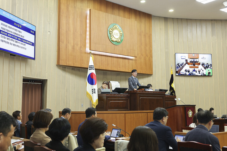 의왕시의회, 제314회 임시회 폐회