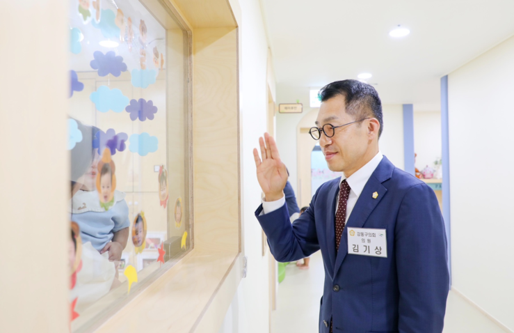 김기상 강동구의원, 구립둔촌1동어린이...