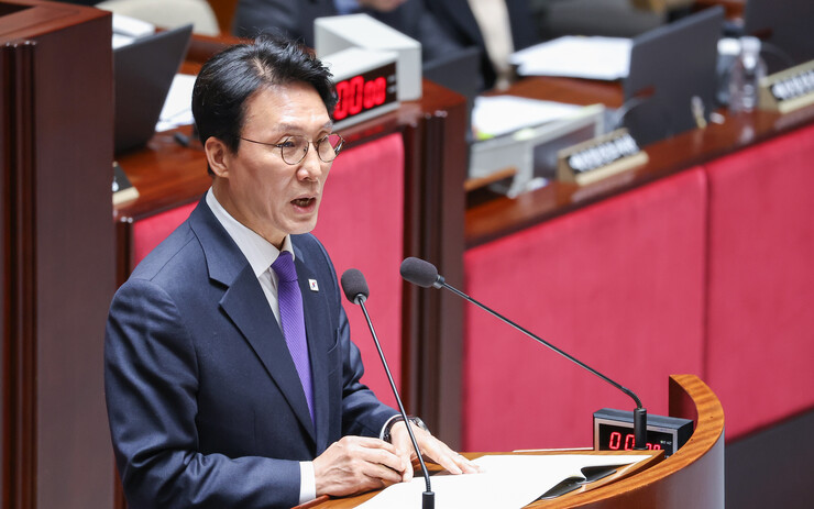 서울시장 불출마 김민석, 차기 당권 ...