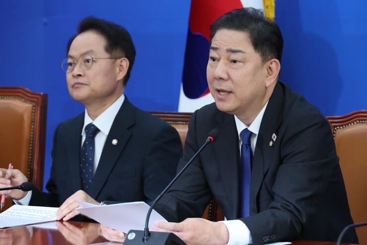 與 김병기 “대장동ㆍ대북송금 檢수사,...