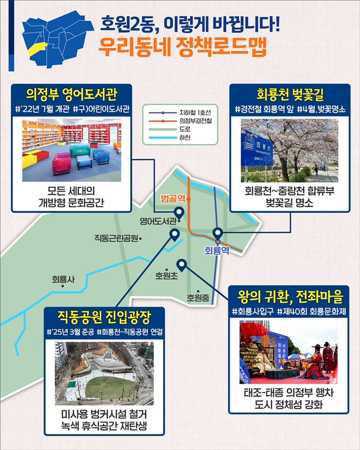 [로컬거버넌스] 경기 의정부시, 호원2동 정책로드맵 발표