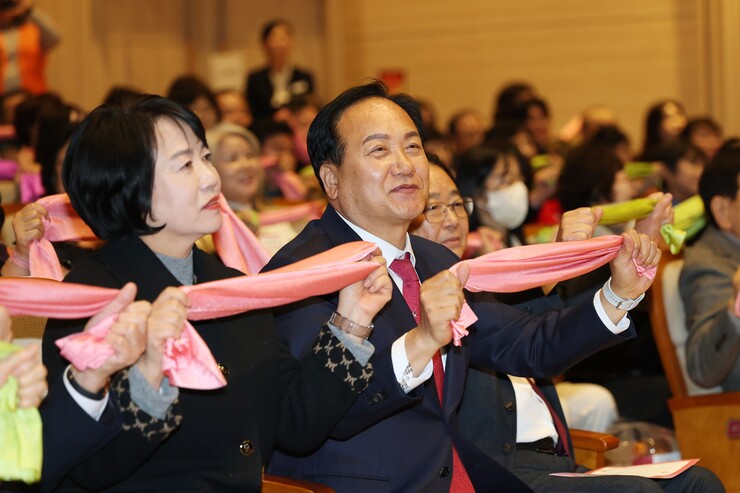 이권재 오산시장, 자원봉사자 한마음 ...