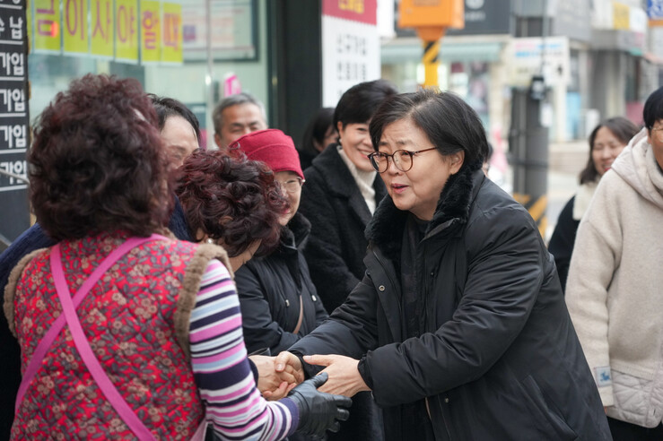 전통시장 구민들과 소통